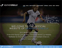 Tablet Screenshot of oreillysoccer.com